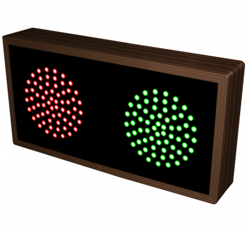 Signal-Tech 33103 TCL714RG-225/12-24VDC Indicator Dots, Double, 4 in dia, Red - Green (12-24 VDC)
