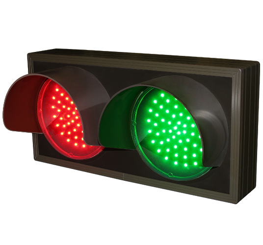 33826 (TCL714RG225H/1224VDC) Indicator Dots, Double with Hoods