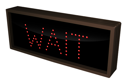 Signal-Tech ENTER | WAIT (12-24 VDC) - 34392 Product Message