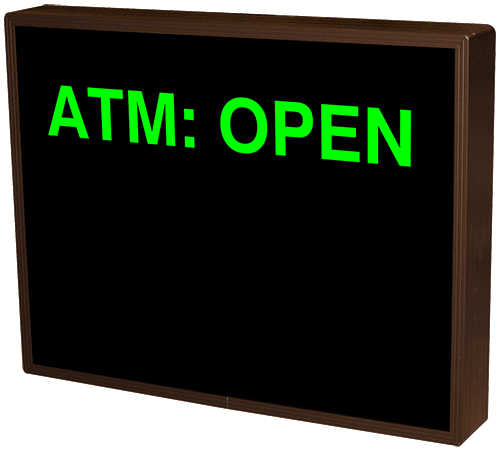 Signal-Tech ATM: OPEN | ITM: OPEN (120-277 VAC) - 35634 Product Message