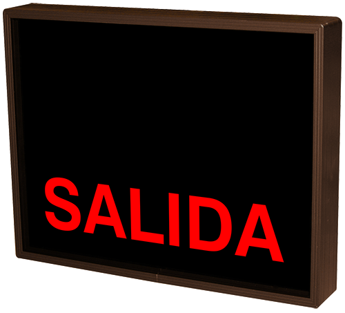 Signal-Tech EXIT | SALIDA (120-277 VAC) - 37552 Product Message