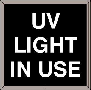 UV LIGHT IN USE Image