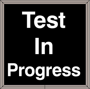 Test In Progress Image