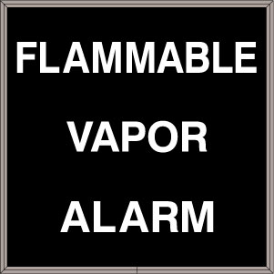 FLAMMABLE VAPOR ALARM Image