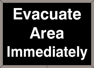 Evacuate Area Immediately Image