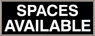 SPACES AVAILABLE Image