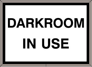 DARKROOM IN USE Image