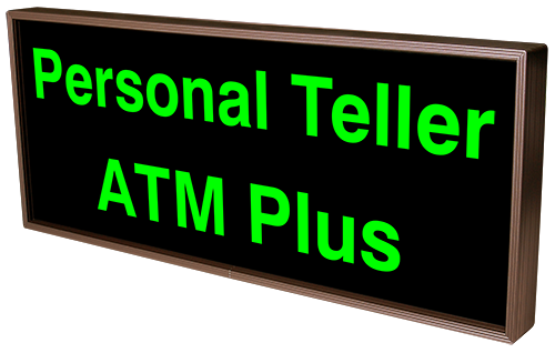 Signal-Tech 48669 PHX1434GG-M374/120-277VAC Personal Teller | ATM Plus (120-277 VAC)