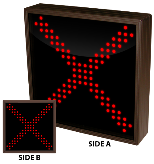 Signal-Tech X | Down Arrow | X | Down Arrow (12-24 VDC) - 49287 Product Message