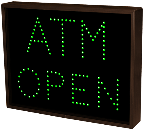 Signal-Tech ATM | OPEN | CLOSED (120-277 VAC) - 5100 Product Message