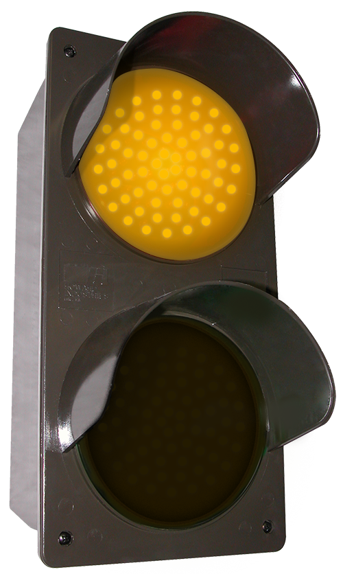 Signal-Tech LED Traffic Controller - Vertical, Amber-Amber (120-277 VAC) - 52172 Product Message