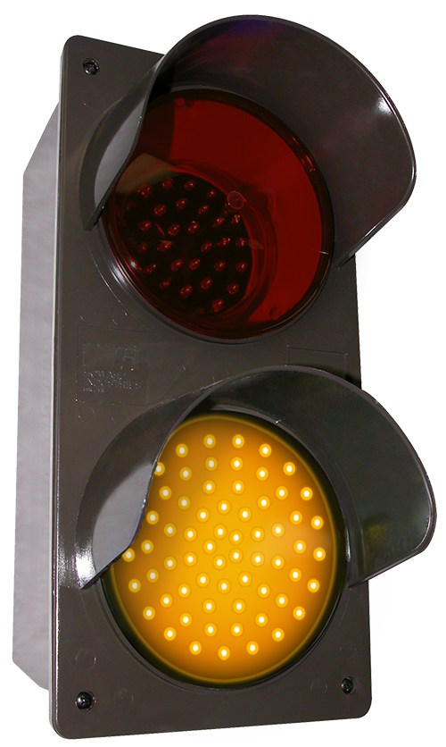 Signal-Tech LED Traffic Controller - Vertical, Red-Amber (120-277 VAC) - 52174 Product Message