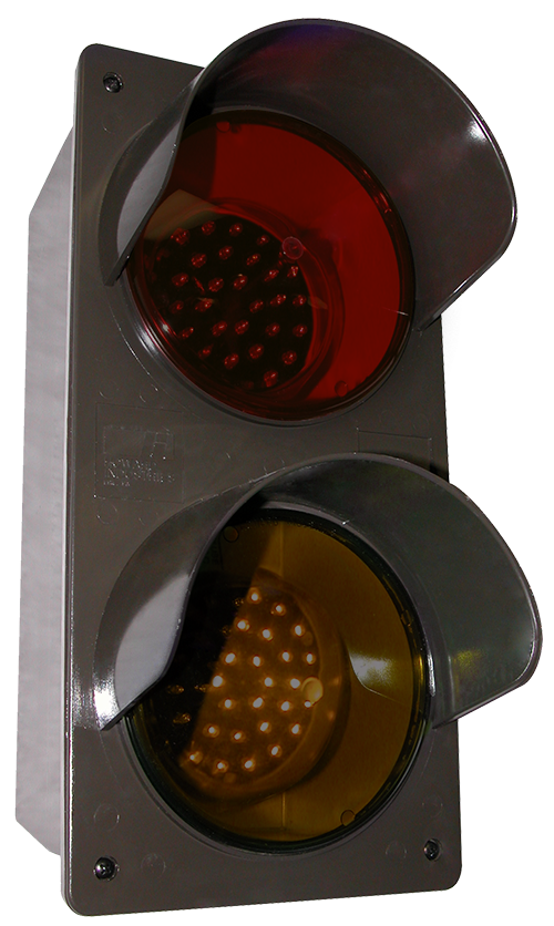 Signal-Tech LED Traffic Controller - Vertical, Red-Amber (120-277 VAC) - 52174 Product Message