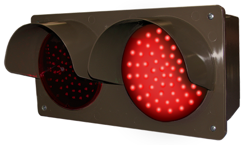 Signal-Tech LED Traffic Controller - Horizontal, Red-Red (120-277 VAC) - 52175 Product Message