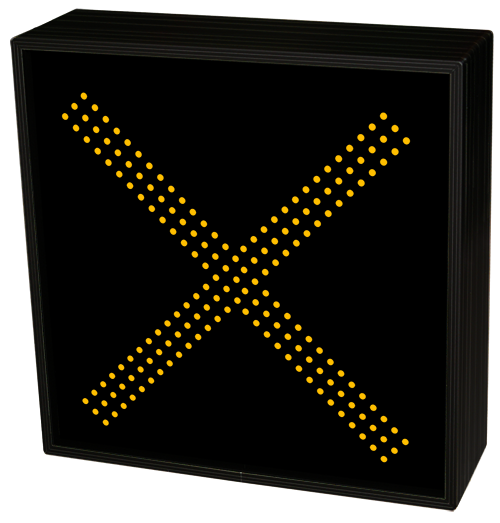 Signal-Tech X | X | Down Arrow (120-277 VAC) - 54009 Product Message