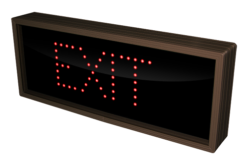 Signal-Tech ENTER | EXIT (120-277 VAC) - 5894 Product Message