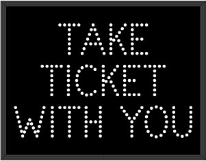 TAKE TICKET WITH YOU Image